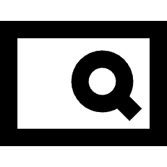 Search Bar Icon from Sharp Remix Set