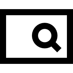 Search Bar Icon from Sharp Line Set