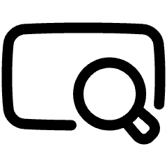 Search Bar Icon from Plump Line Set