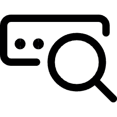 Search Bar Icon from Ultimate Regular Set