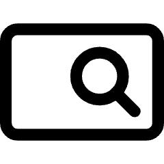 Search Bar Icon from Core Line Set