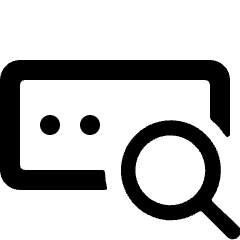 Search Bar Icon from Ultimate Bold Set