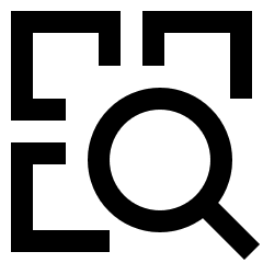 Search Category Icon from Sharp Line Set