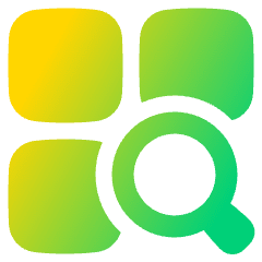 Search Category Icon from Plump Gradient Set