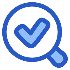 Search Check Icon from Plump Duo Set