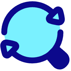 Search Find Replace Icon from Plump Pop Set