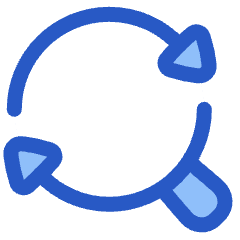 Search Find Replace Icon from Plump Duo Set