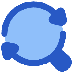 Search Find Replace Icon from Plump Flat Set