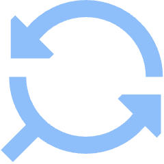 Search Find Replace Icon from Sharp Flat Set