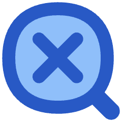 Search Off Disable Icon from Flex Flat Set