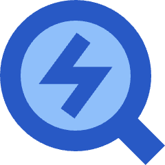 Search Quick Action Icon from Sharp Flat Set