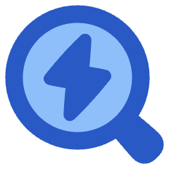 Search Quick Action Icon from Plump Flat Set