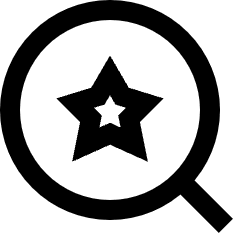 Search Saved Results Icon from Sharp Line Set