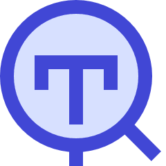 Search Text Icon from Sharp Duo Set