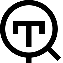Search Text Icon from Sharp Line Set