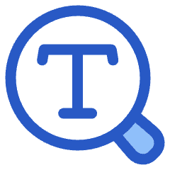 Search Text Icon from Plump Duo Set