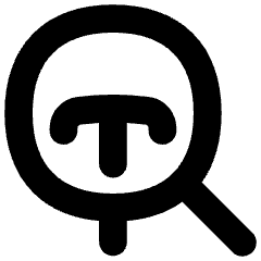 Search Text Icon from Flex Solid Set