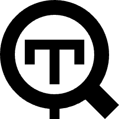 Search Text Icon from Sharp Solid Set