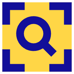 Search Visual Icon from Sharp Pop Set