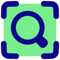 Search Visual Icon from Plump Pop Set