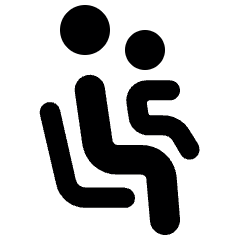 Seat Child Icon from Ultimate Bold Set