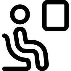 Seat Regular Icon from Ultimate Regular Set