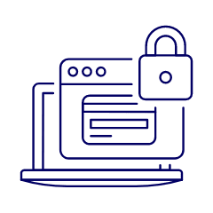 Card Secure 1 Illustration from UX Line Set