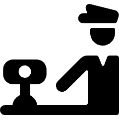 Security Officer Camera Icon from Ultimate Bold Set