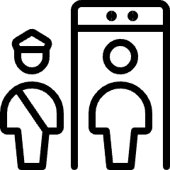 Security Officer Scanner Icon from Ultimate Light Set