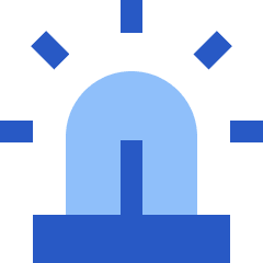 Alarm Icon from Sharp Flat Set