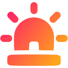 Alarm Icon from Plump Gradient Set