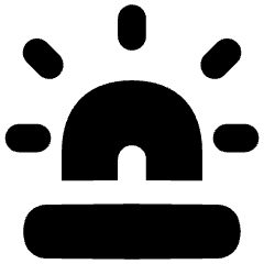 Alarm Icon from Flex Solid Set