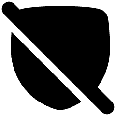 Disable Protection Icon from Plump Solid Set