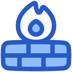 Fire Wall Icon from Plump Duo Set