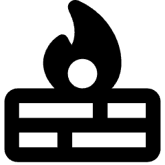 Fire Wall Icon from Core Remix Set