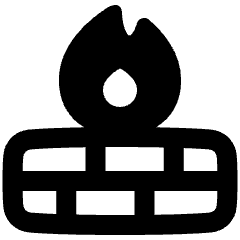 Fire Wall Icon from Plump Remix Set