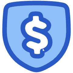 Money Shield Icon from Plump Duo Set