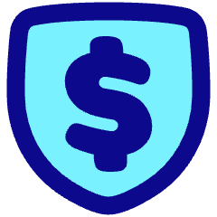 Money Shield Icon from Plump Pop Set