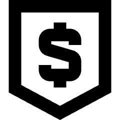 Money Shield Icon from Sharp Remix Set
