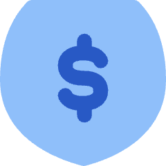 Money Shield Icon from Flex Flat Set