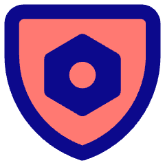 Security Setting Bolt Nut Icon from Core Pop Set