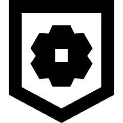 Security Setting Gear Icon from Sharp Remix Set