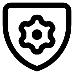 Security Setting Gear Icon from Core Line Set