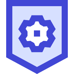 Security Setting Gear Icon from Sharp Duo Set