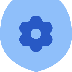 Security Setting Gear Icon from Flex Flat Set