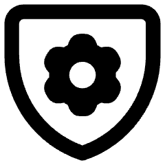 Security Setting Gear Icon from Core Remix Set