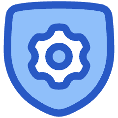 Security Setting Gear Icon from Plump Duo Set
