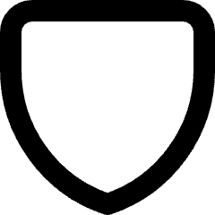 Security Shield 1 Icon from Micro Line Set