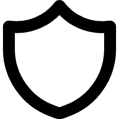 Security Shield 2 Icon from Micro Line Set