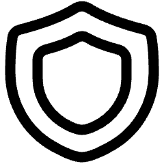 Shield 2 Icon from Plump Line Set